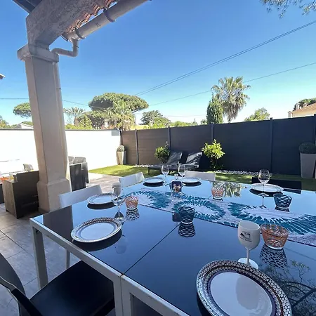 Mediterraneenne 5 Pieces, 8 Pers, Terrasse, Jardin, Parking - Fr-1-226-559 בית נופש *