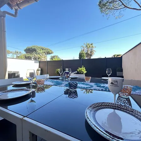 Mediterraneenne 5 Pieces, 8 Pers, Terrasse, Jardin, Parking - Fr-1-226-559 * Sainte-Maxime